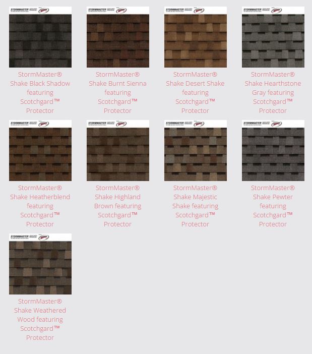 shake roofing shingle colors sold by certaseal in Illinois and its cities